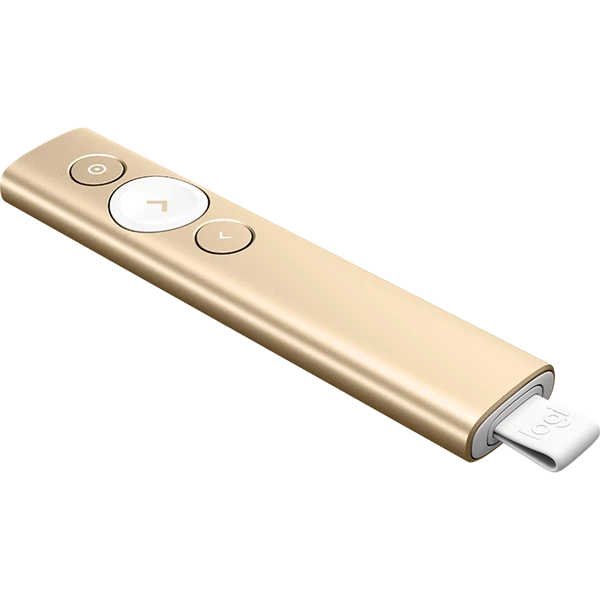 LOGITECH Kiegészítő - Presenter SPOTLIGHT, Arany