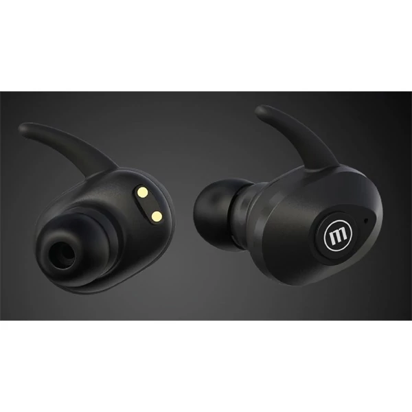 MAXELL vezeték nélküli fülhallgató, MINI DUO earbuds, TWS, bluetooth 5.0, fekete
