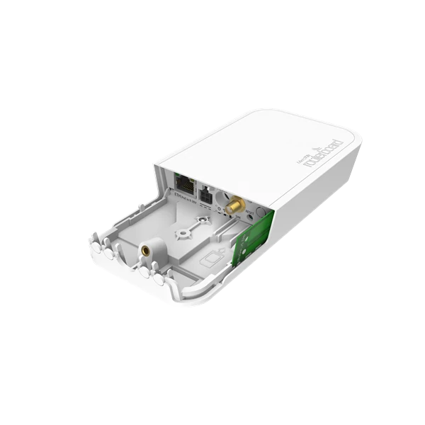 MIKROTIK Wireless Access Point 2,4GHz, 1x100Mbps, wAP LR8 kit, 1xMiniSIM, vízálló, kültéri - RBWAPR-2ND&R11E-LR8