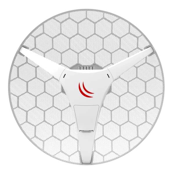 MIKROTIK Antenna 5 GHz, 1x100Mbps, 300Mbps, 24,5dBi, kültéri - RBLHG-5HPnD