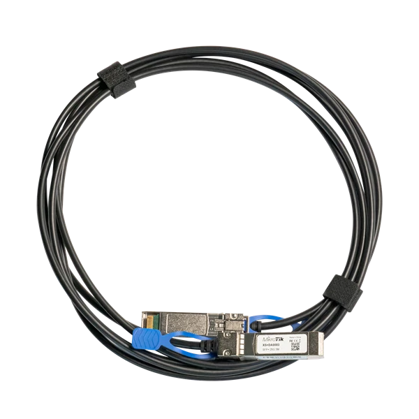 MIKROTIK DAC Kábel 25Gbps, SFP/SFP+/SFP28, 3 méteres - XS+DA0003