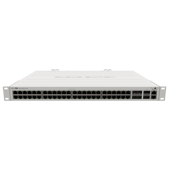 MIKROTIK Cloud Router Switch 48x1000Mbps + 4x10Gbps SFP+ + 2x40Gbps QSFP+, Rackes - CRS354-48G-4S+2Q+RM