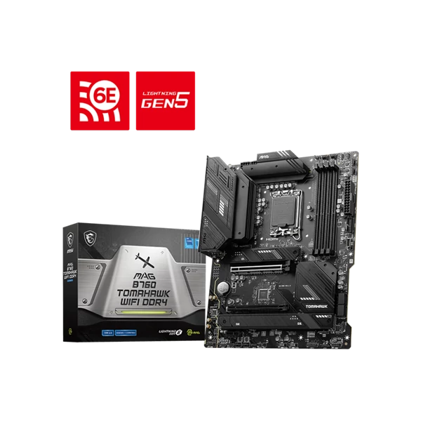MSI Alaplap S1700 MAG B760 TOMAHAWK WIFI DDR4 Intel B760, ATX