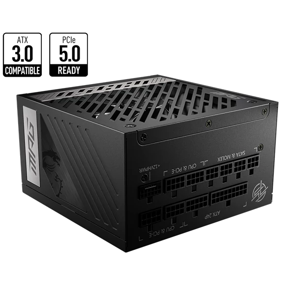 MSI Tápegység 1000W 80+ Gold moduláris, Gen 5.0