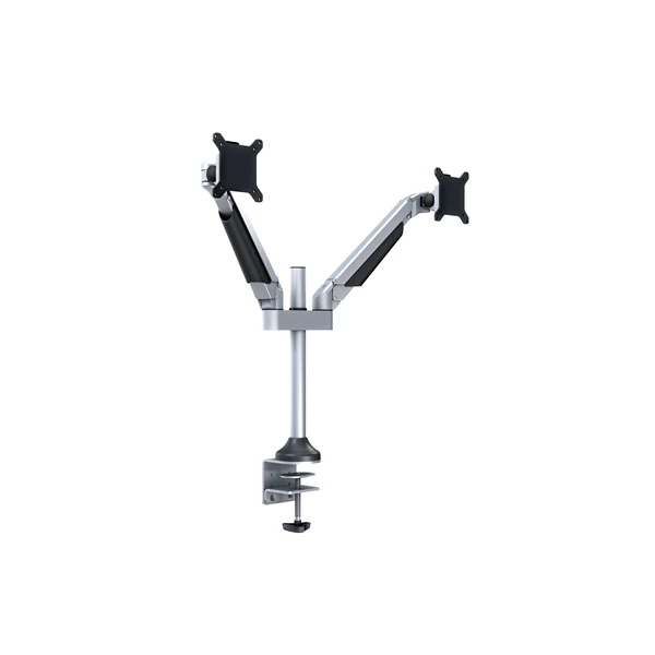 MULTIBRACKETS 2 karos asztali konzol, M VESA Gas Lift Arm Dual Silver (15-32