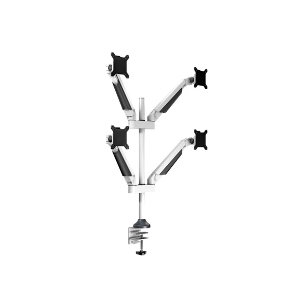 MULTIBRACKETS 4 karos asztali konzol, M VESA Gas Lift Arm Quad White (15-32