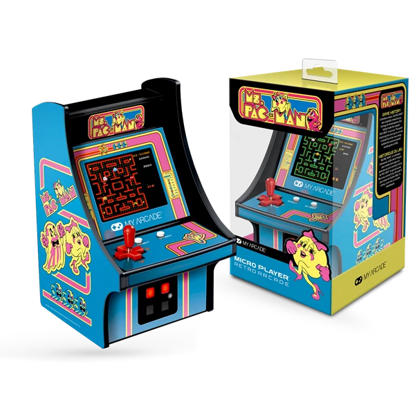 MY ARCADE Játékkonzol Ms. Pac-Man Micro Player Retro Arcade 6.75