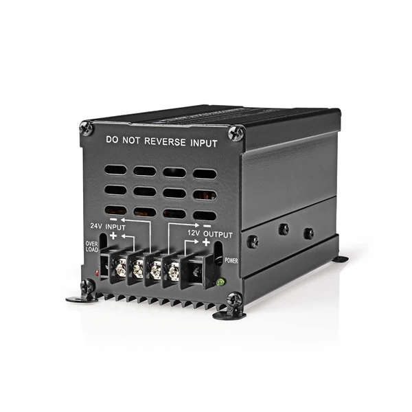 Nedis POCO106 feszültségátalakító, DC-DC konverter, 24V - 12V, 240W
