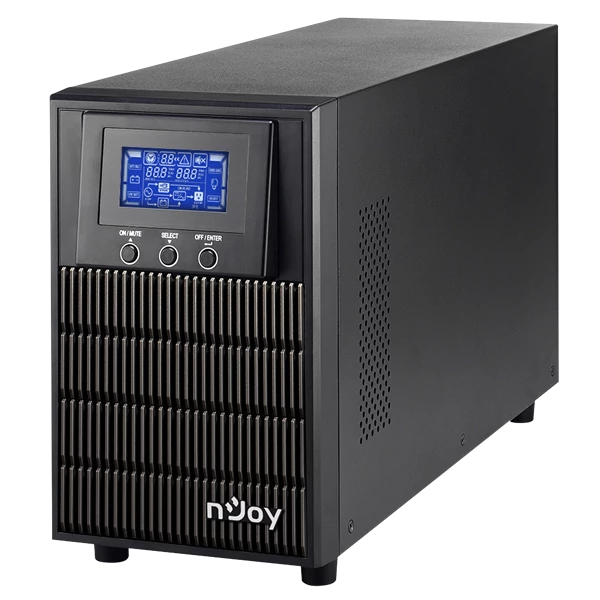 NJOY Szünetmentes ATEN PRO 2000, 2000VA, 1800W, Online, LCD display