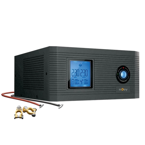 NJOY Szünetmentes Aira 1200, 1.2KVA/1KW, Line-Interactive, LCD display