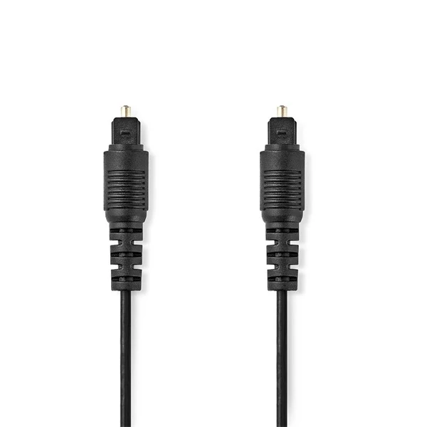 Nedis CAGL25000BK50 optikai audio kábel, TosLink dugó, hossz 5m