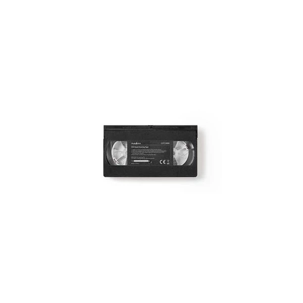 Nedis CLTP100BK fejtisztító szalag, VHS fejek, fekete