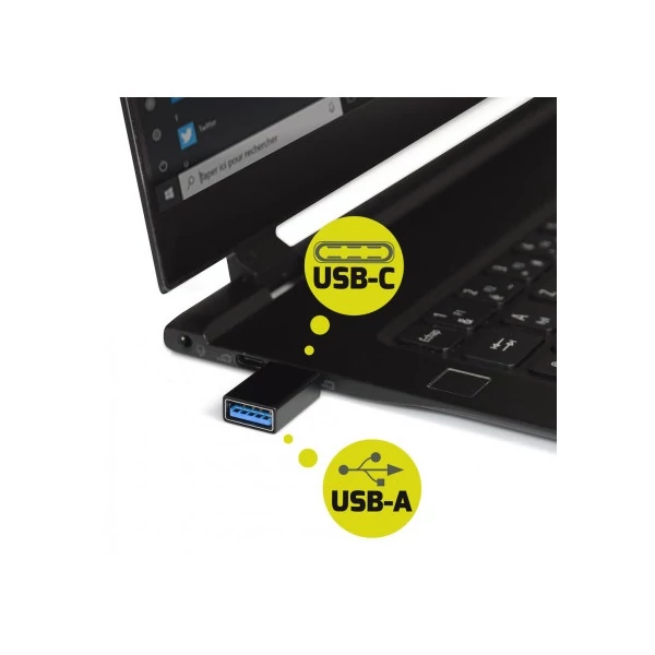 PORT DESIGNS-Port Connect Adapter 2 db USB-A - USB-C átalakító
