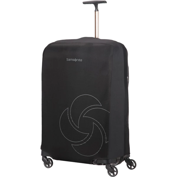 SAMSONITE Bőröndhuzat 121224-1041, FOLDABLE LUGGAGE COVER M (BLACK) -GLOBAL TA