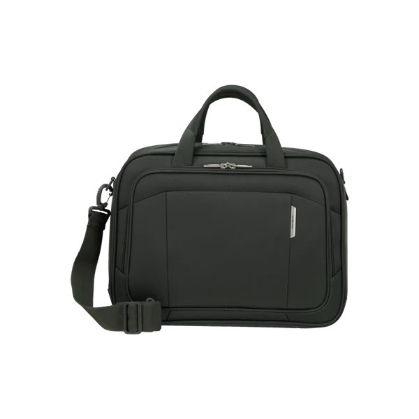 SAMSONITE Notebook táska 143334-1339, LAPTOP SHOULDER BAG (FOREST GREEN) -RESPARK
