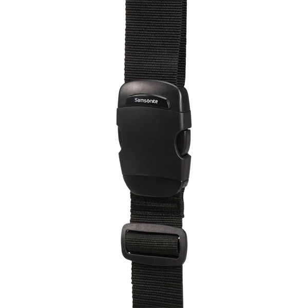 SAMSONITE Utazási Kiegészítő 121312-1041, LUGGAGE STRAP 50MM (BLACK) -GLOBAL TA