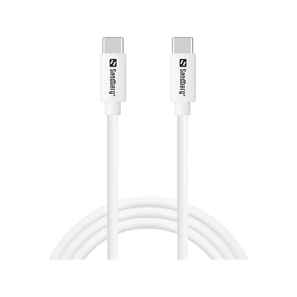 SANDBERG Hálózati vezeték, USB-C > USB-C 65W 1M SAVER