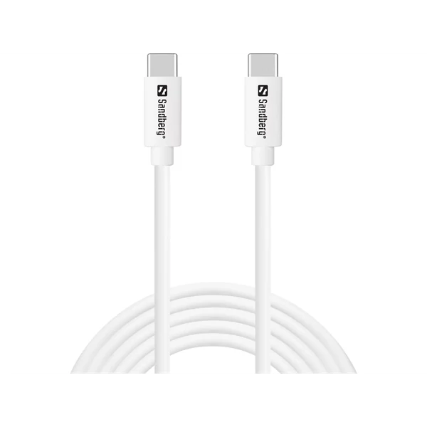 SANDBERG Hálózati vezeték, USB-C > USB-C 65W 2M SAVER