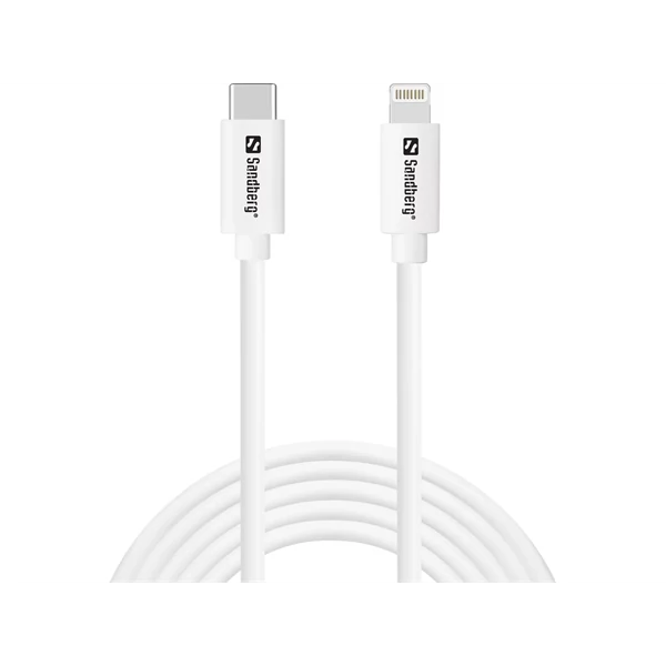 SANDBERG Töltőkábel, USB-C PD to Lightning FMI 2m