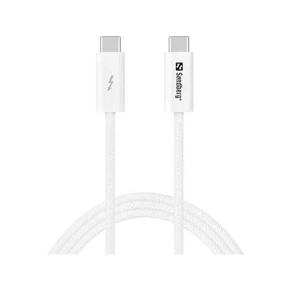 SANDBERG USB-C tartozék, USB-C>C USB4 240W+40Gbps, 1M