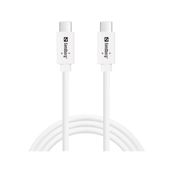 SANDBERG USB-C tartozék, USB-C>C USB 3.1 G2 100W, 1M