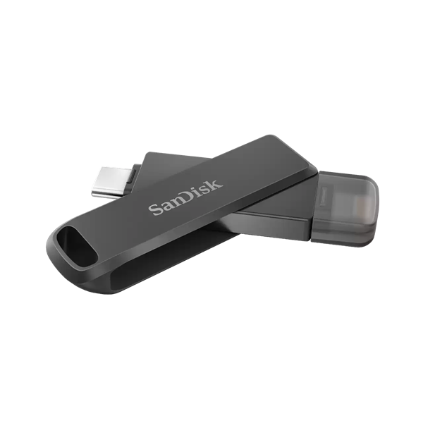 SANDISK 186553, iXPAND™ FLASH DRIVE LUXE 128GB, USB-C+LIGHTNING