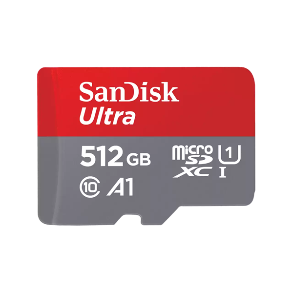 SANDISK 215424, MICROSD ULTRA ANDROID KÁRTYA 512GB, 150MB/s, A1, Class 10, UHS-I