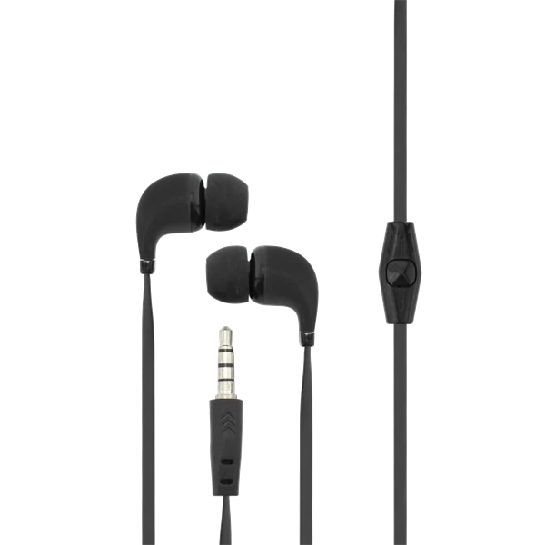SBOX Füllhallgató, EARPHONES + MICROPHONE, Black