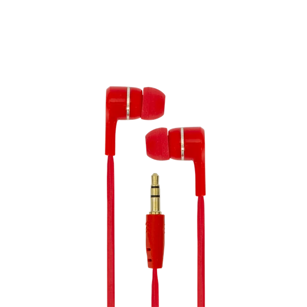 SBOX Füllhallgató, EARPHONES, Red