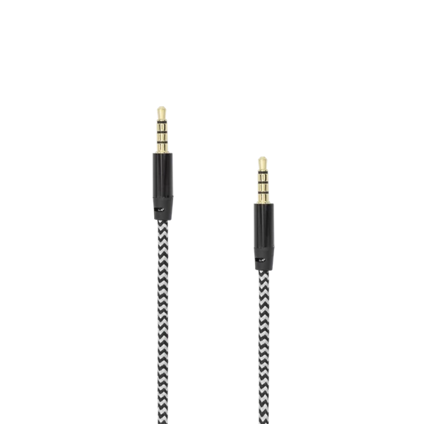 SBOX Kábel, AUDIO CABLE 3.5 Male - 3.5 mm Male 1.5 m Black