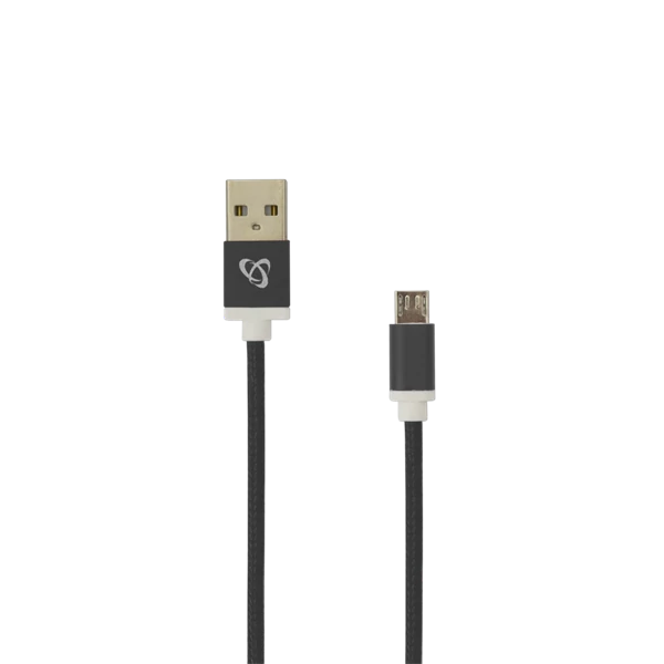SBOX Kábel, CABLE USB A Male -> MICRO USB Male 1.5 m Black