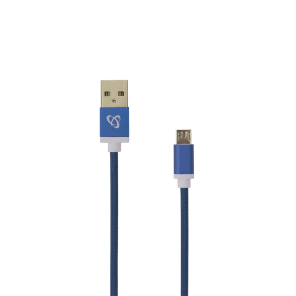 SBOX Kábel, CABLE USB A Male -> MICRO USB Male 1.5 m Blue
