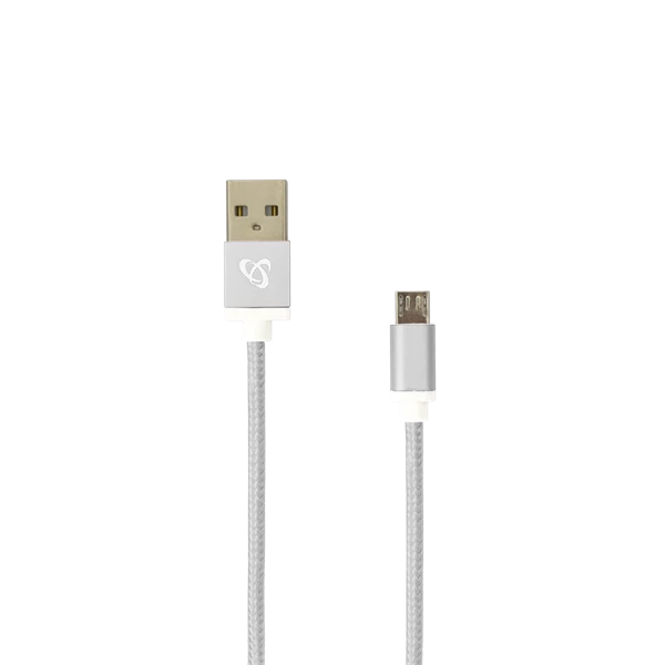 SBOX Kábel, CABLE USB A Male -> MICRO USB Male 1.5 m White