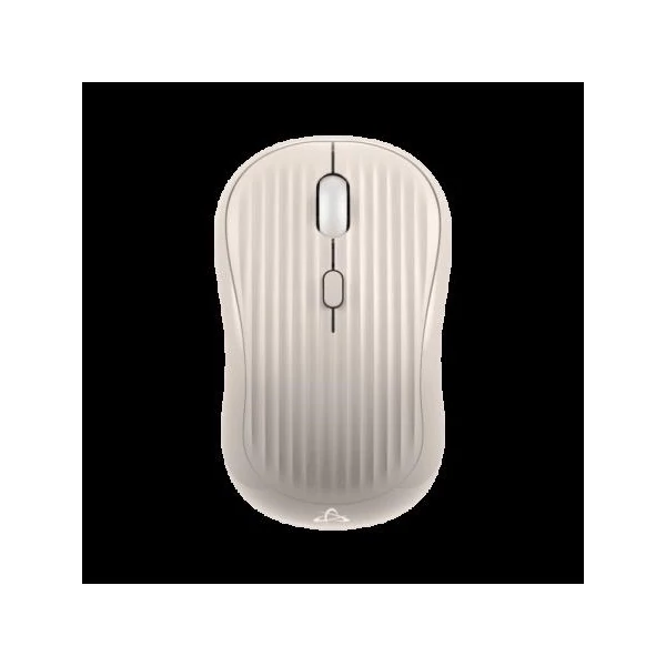 SBOX WM-602BE Vezeték nélküli egér, bézs, 800-1600pi, 4D, BT/2,4GHz