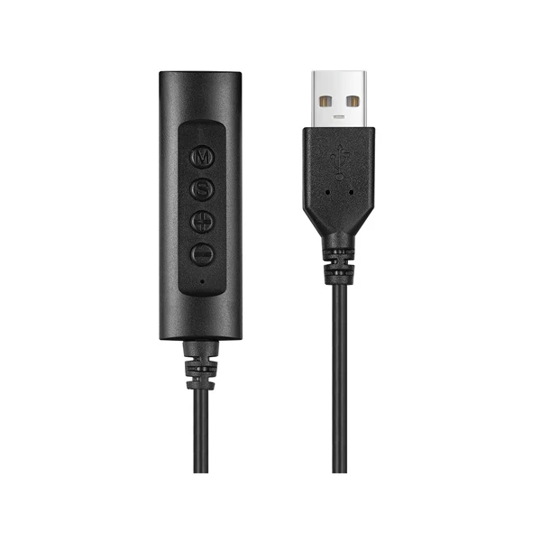 SANDBERG Hangkártya, Headset USB Controller 1.5m