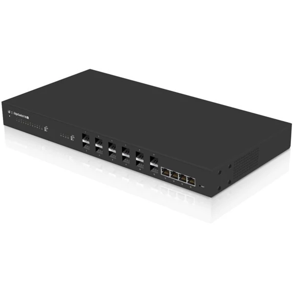 UBiQUiTi EdgeSwitch 12x10000Mbps SFP+ + 4x10000Mbbps, Menedzselhető, Rackes - ES-16-XG