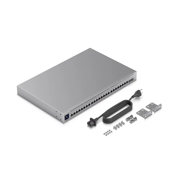 UBiQUiTi Switch 24x10000Mbps + 2x25000Mbps SFP28, Menedzselhető, Rackes - USW-ENTERPRISEXG-24