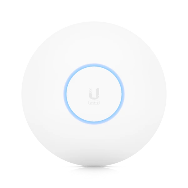 UBiQUiTi Wireless Access Point DualBand 1x1000Mbps, 5,3Gbps, 4x4 MU-MIMO, POE nélkül, Falra rögzíthető - U6-PRO