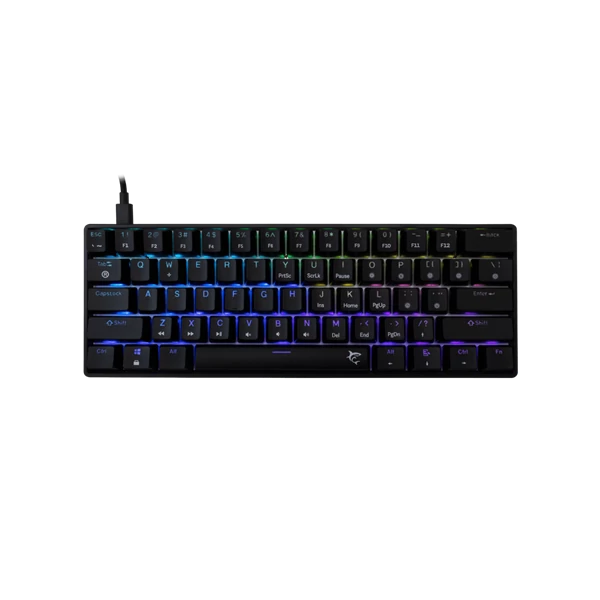 WHITE SHARK GK-004121B/BL-US SHINOBI-2/B-BL-US mech. bill. 61 kék gomb,fekete,angol
