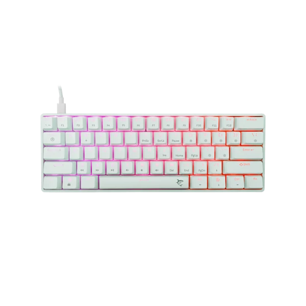 WHITE SHARK GK-004211W/R-US SHINOBI-2/W-R-US mech. bill. 61 piros gomb,fekete,angol