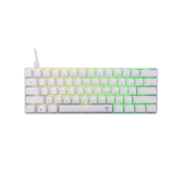 WHITE SHARK GK-004221W/BL-US SHINOBI-2/W-BL-US mech. bill. 61 kék gomb,fekete,angol