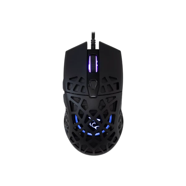 WHITE SHARK GM-5018B CARADOC-B 7D / 7200 dpi fekete RGB gamer egér