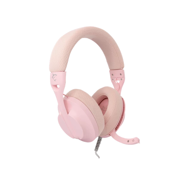 WHITE SHARK PARROT-P, GH-2440P, gamer fejhallgató, pink
