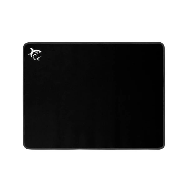 WHITE SHARK BLACK KNIGHT fekete gamer egérpad (400x300x3 mm)