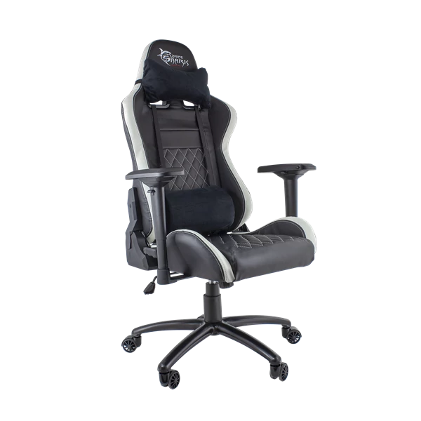 WHITE SHARK NITRO-GT gamer szék fekete/fehér