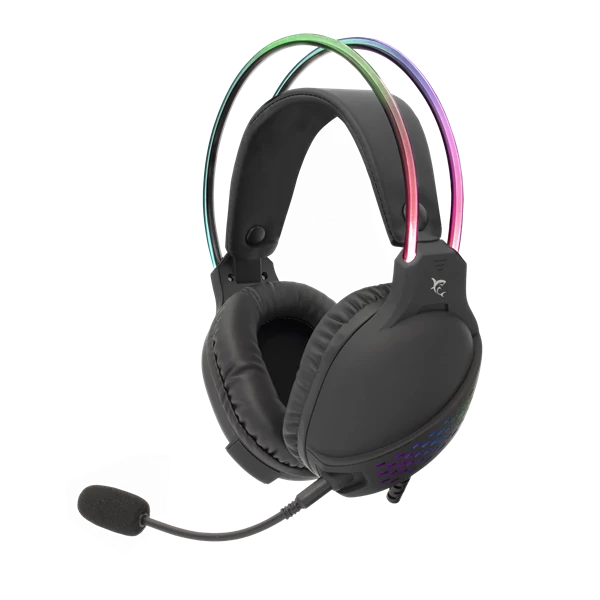 WHITE SHARK OX RGB gamer fejhallgató mikrofonnal