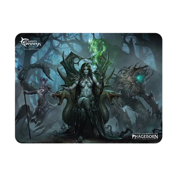 WHITE SHARK VESTIGE gamer egérpad (400x300x3 mm)