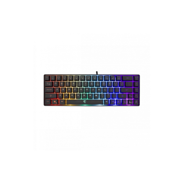 WHITE SHARK WS GK-2201B-HU RONIN-B fekete magyar!! membrán gamer billentyűzet