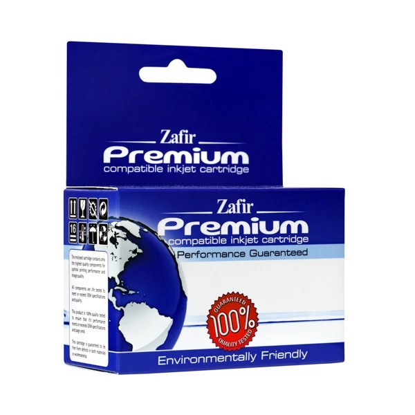 ZAFIR PREMIUM Tintapatron - 30ml 4N1068 100XL fekete , utángyártott